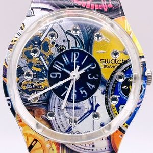 Swatch Watch 2009 "TIMESPECTIVE" (GE216) Gents 34mm.
